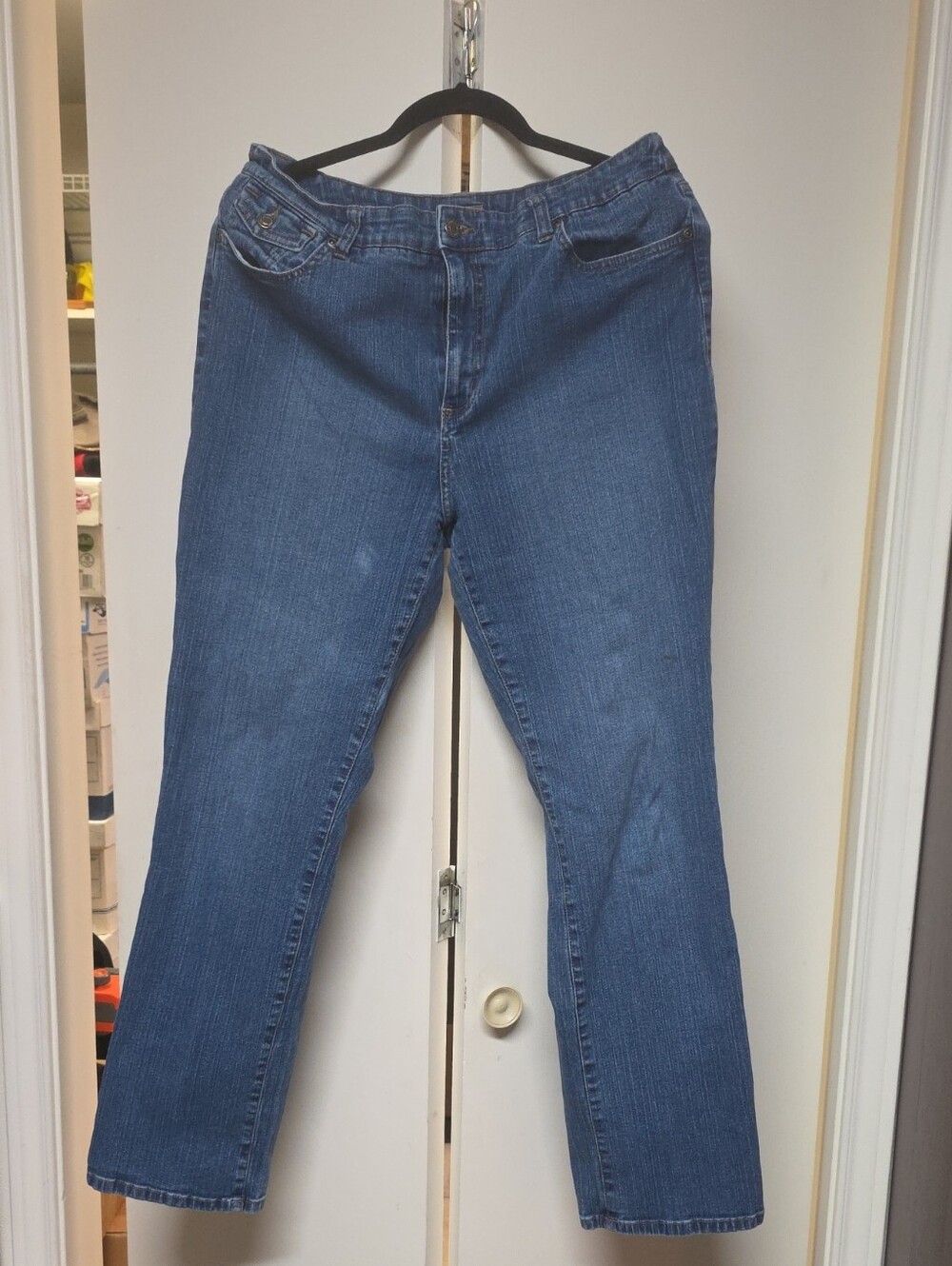 Classic Women's Blue Denim Jeans